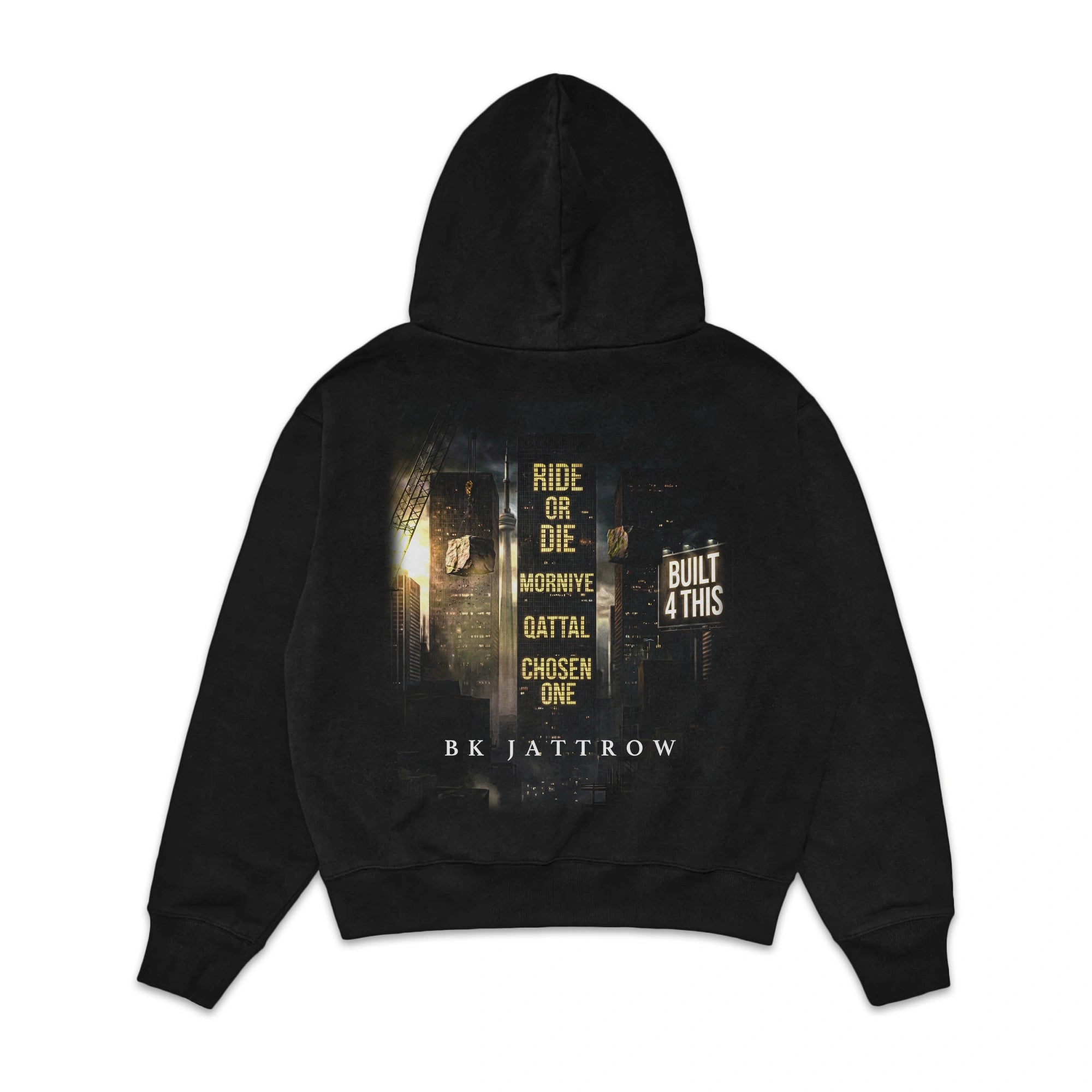 BK Jattrow Built 4 This Graphic Hoodie