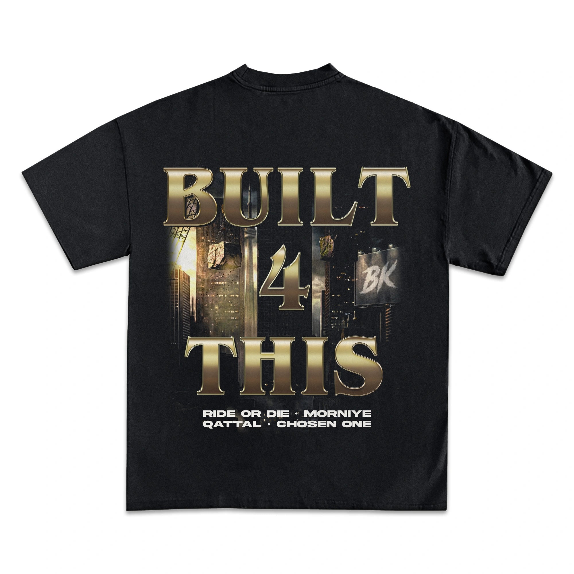 BK Jattrow Built 4 This Graphic T-Shirt