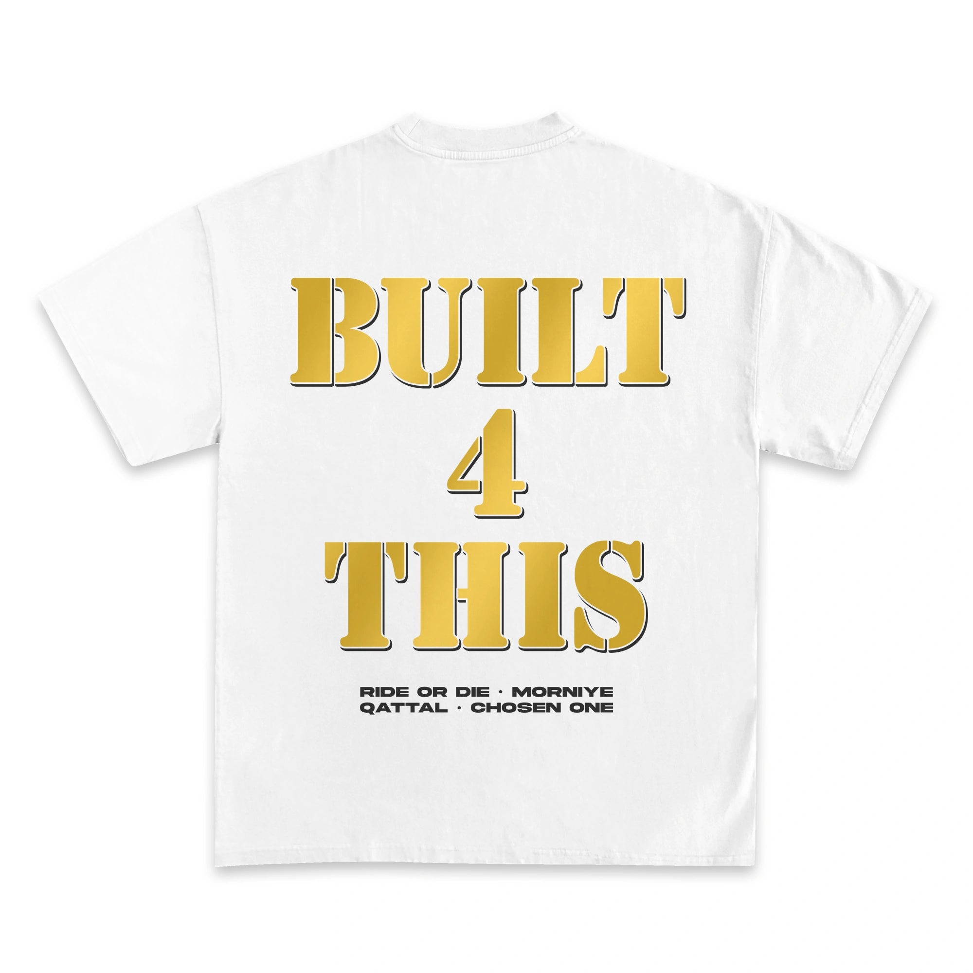 Jattrow Records Gold Graphic T-Shirt